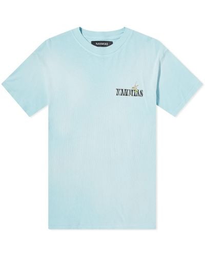 NAHMIAS Hummingbird T-Shirt - Blue
