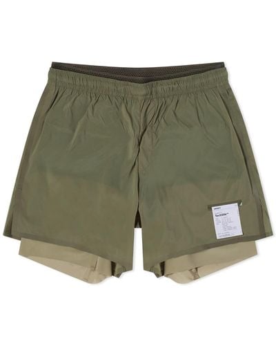 Satisfy Techsilk 8" Shorts - Green
