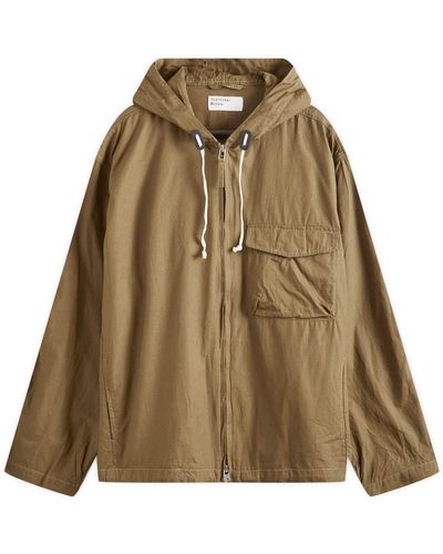Universal Works Broad Cloth Fistral Jacket - Brown