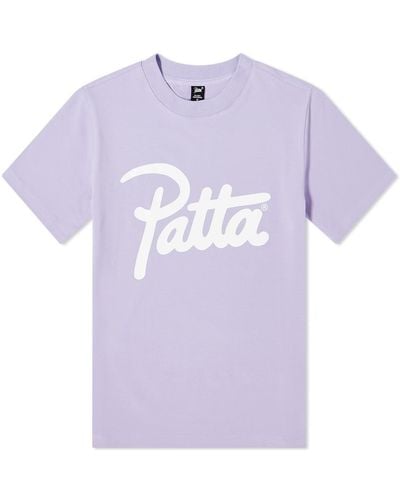 PATTA Basic Fitted T-Shirt - Purple