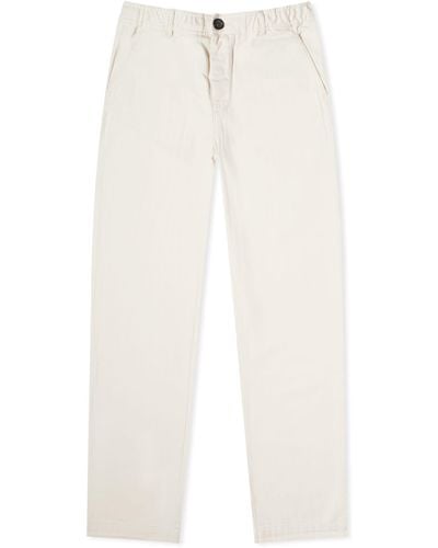 Oliver Spencer Drawstring Trousers - White
