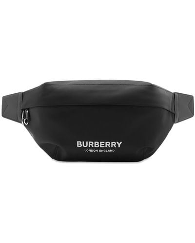 Burberry Sonny Logo Waist Bag - Black