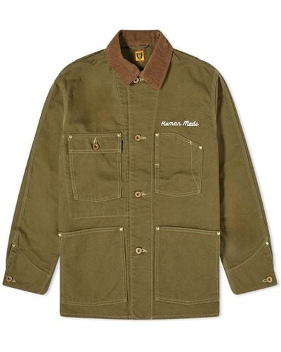 Human Made Duck Coverall Jacket - Green