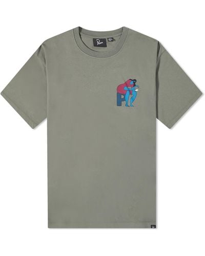 by Parra Insecure Days T-Shirt - Grey