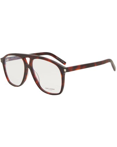 Saint Laurent Saint Laurent Dune Optical Glasses - Brown
