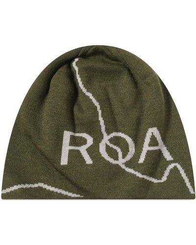 Roa Logo Beanie - Green