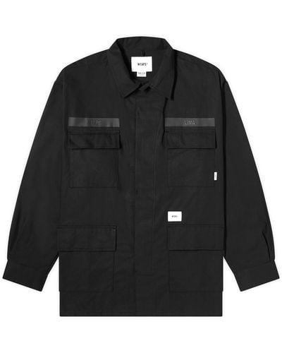 WTAPS 17 Shirt Jacket - Black