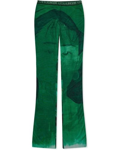 OTTOLINGER Mesh Leggings - Green