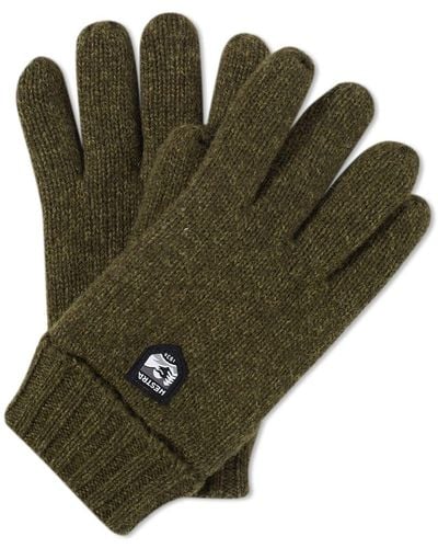 Hestra Basic Wool Glove - Green
