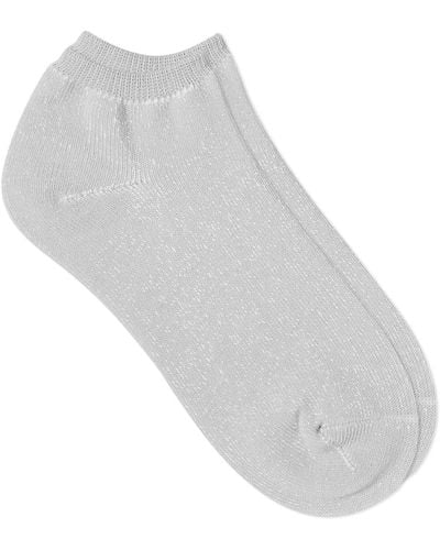 RoToTo Washi Pile Short Sock - Grey