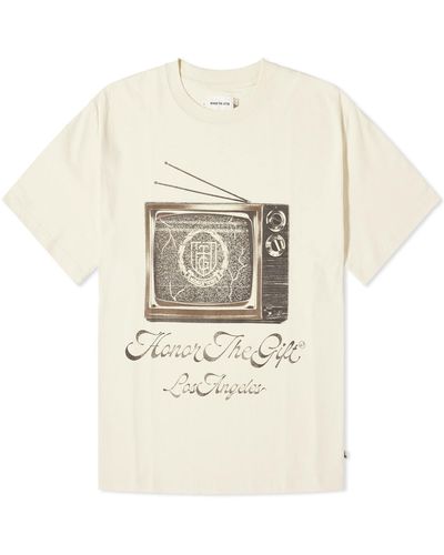 Honor The Gift Tv T-Shirt - Natural