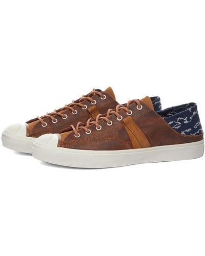 Converse Jack Purcell Vantage Crush Ox Sneakers - Brown