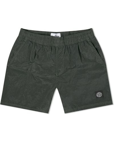 Stone Island Nylon Metal Shorts - Green