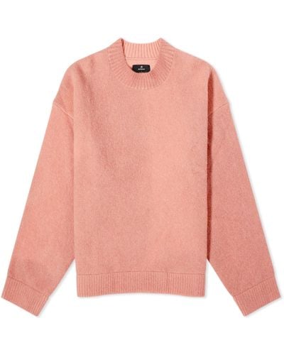 Represent Sprayed Horizons Wool Jumper - Pink
