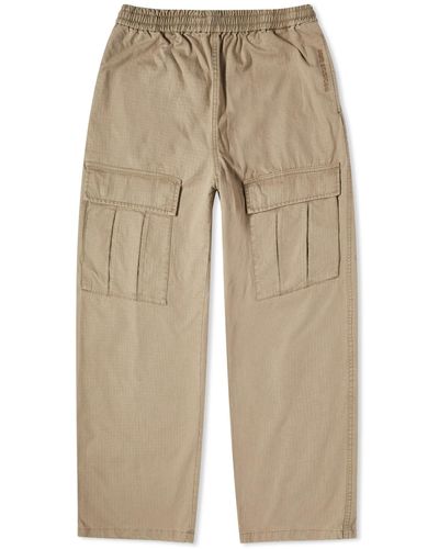 Acne Studios Prudento Cotton Ripstop Pants in Blue for Men