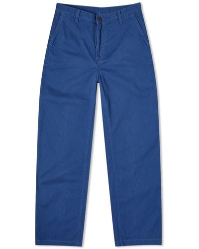 Nudie Jeans Wendy Workwear Trousers - Blue