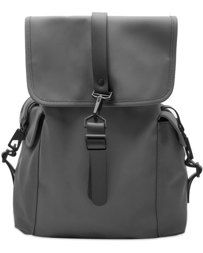 Rains Cargo Rucksack in Gray for Men | Lyst