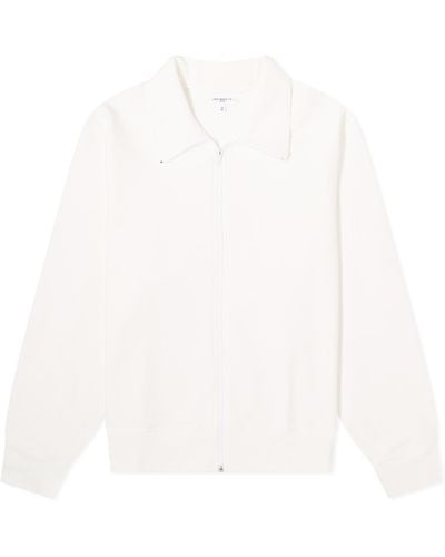 Lady White Co. Lady Co. Textured Full Zip Sweatshirt - White