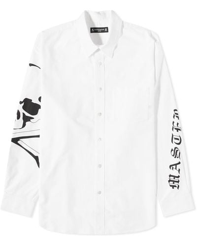 Mastermind Japan Oxford Shirt - White