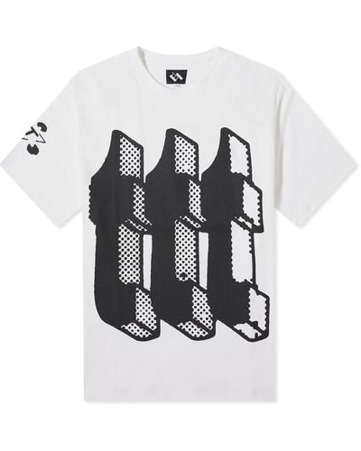 The Trilogy Tapes Degrading Dots T-shirt - White