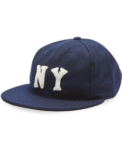 Ebbets Field Flannels New York Black Yankees 1936 Cap - Blue