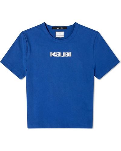 Ksubi Sott Baby Logo T-shirt - Blue