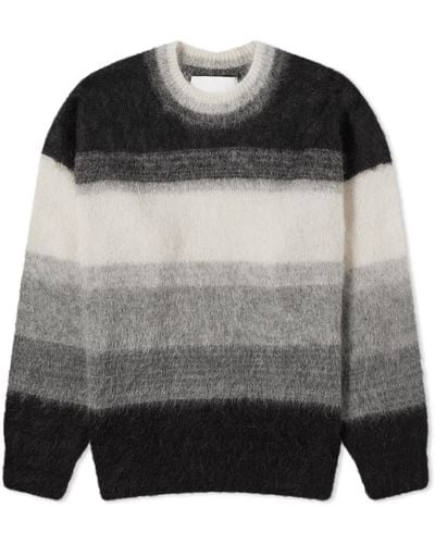 Isabel Marant Drussellh Dip Dyed Mohair Sweater - Gray