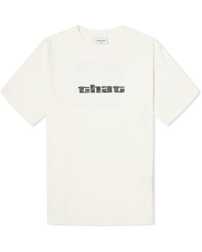 thisisneverthat Big Initial T-Shirt - White