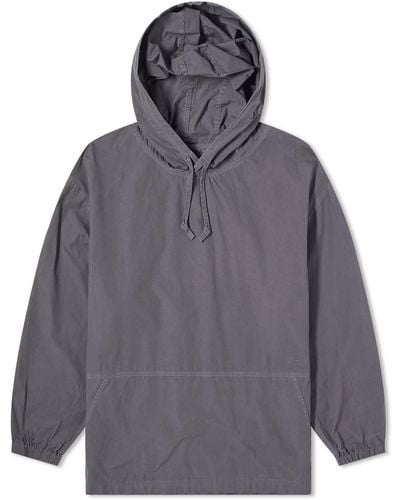Snow Peak Natural-Dyed Recycled Cotton Parka Jacket - Gray