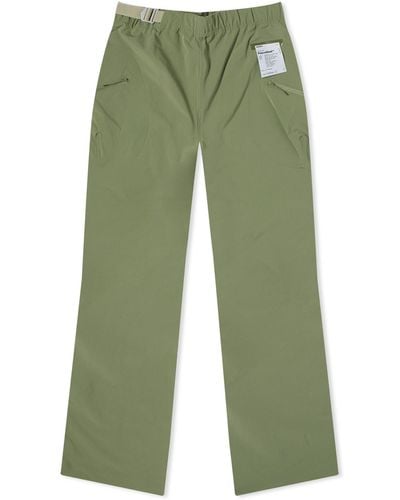 Satisfy Peaceshell Climbing Trousers - Green