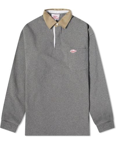 Battenwear Pocket Rugby Shirt - Gray