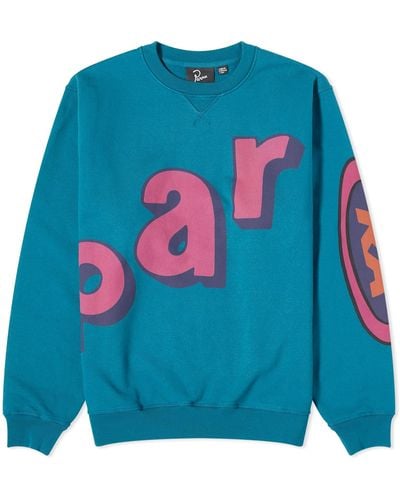 by Parra Loudness Crew Sweat - Blue