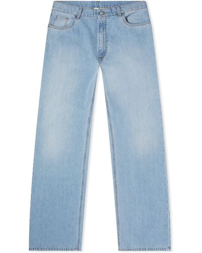 1017 ALYX 9SM Wide Leg Buckle Jeans - Blue