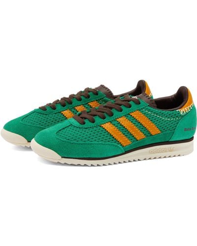 adidas Originals X Wales Bonner Sl72 Sneakers - Green