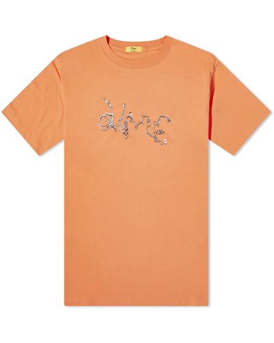 Dime Tangle T-Shirt - Orange