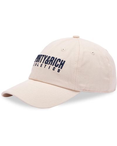 Sporty & Rich Team Logo Embroidered Cap - Pink
