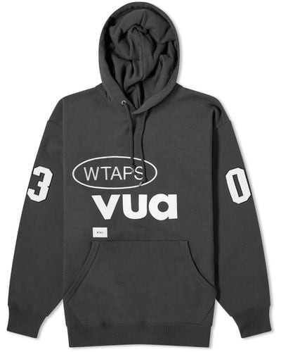 WTAPS 29 Printed Pullover Hoodie - Grey
