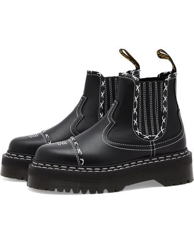 Dr. Martens 2976 Gothic Quad Boots - Black