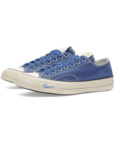 Visvim Skagway Lo Sneakers - Blue