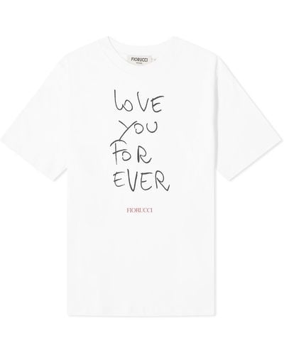 Fiorucci Love You Forever T-Shirt - White