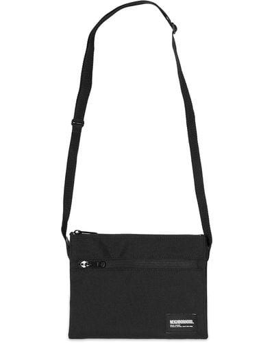 Neighborhood Mini Rectangle Bag - Black
