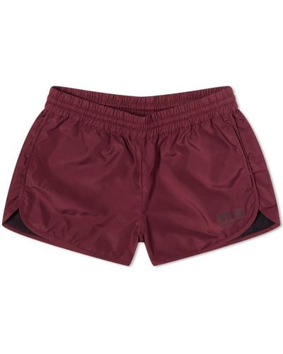 Golden Goose Star Diana Shorts - Red