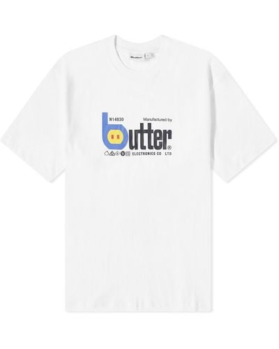 Butter Goods Electronics T-shirt - White