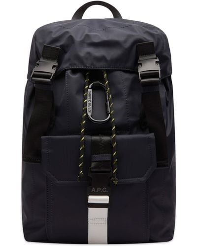 A.P.C. Trek Backpack Dark - Blue