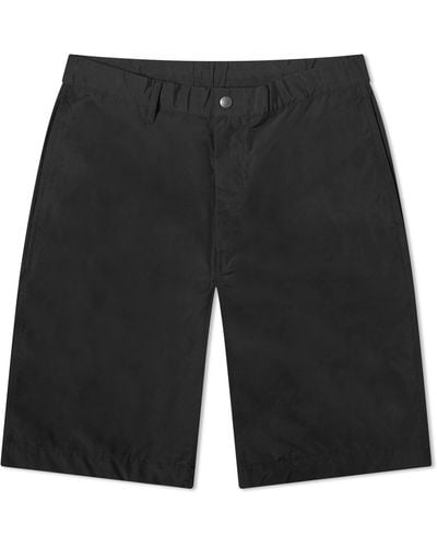 Snow Peak Light Mountain Cloth Shorts - Black