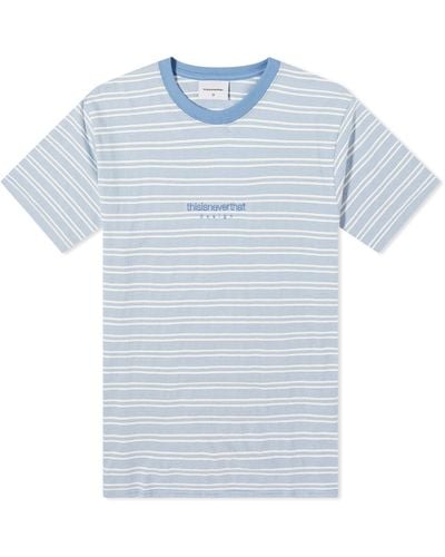 thisisneverthat Micro Striped T-Shirt - Blue