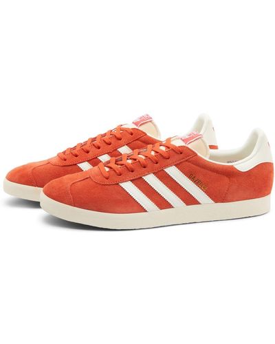 Red Adidas Gazelle Shoes for Women - Up to 30% off | Lyst