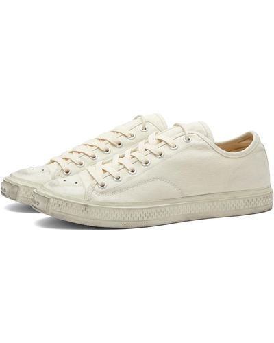 Acne Studios Ballow Soft Tumbled Tag Trainers - White