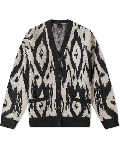 Other Other Aztec Cardigan - Black