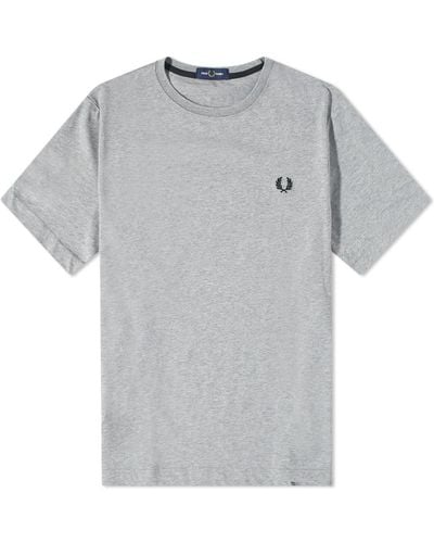 Fred Perry Crew Neck T-Shirt - Grey